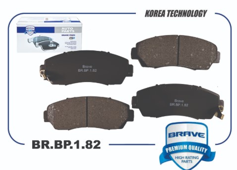 Колодки тормозные передние HAVAL F7,F7x,H6 BR.BP.1.82