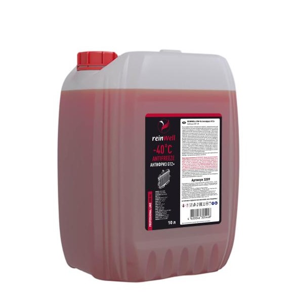 ReinWell Антифриз G12+ (10л) 3209