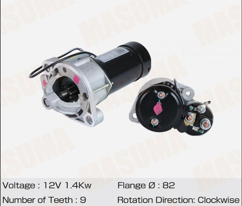 Стартер Chery Tiggo 1.8, 2.0 Vortex Tingo 1.8, 2.0 MASUMA STC009