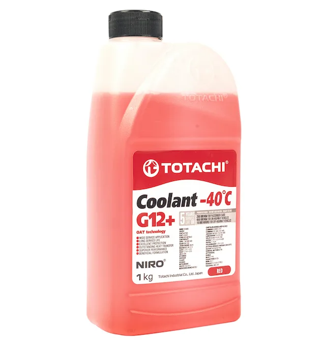 Жидкость охлаждающая Totachi Niro Red -40 G11 1л 43101