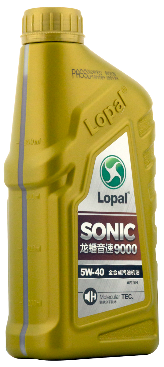 Масло 5W-40 моторное LOPAL SONIC 9000 SN синтетика 1Л LPL32716