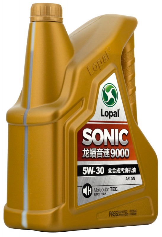 Масло 5W-30 моторное LOPAL SONIC 9000 SN синтетика 4Л LPL32709