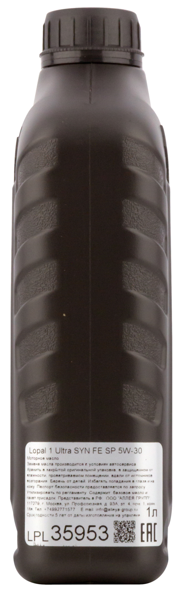 Масло 5W-30 моторное LOPAL Ultra SYN FE SP синтетика 1Л LPL35953