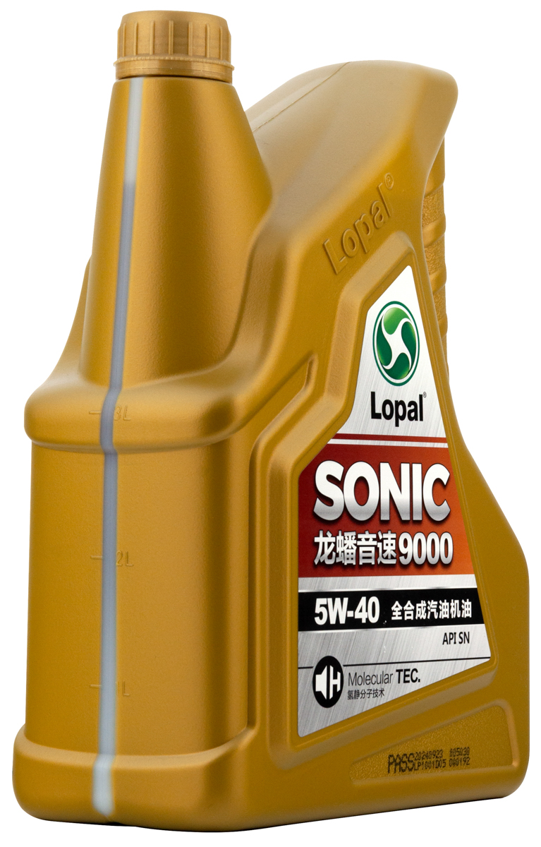 Масло 5W-40 моторное LOPAL SONIC 9000 SN синтетика 4Л LPL32723